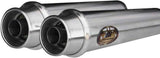 Complete Exhaust System Without Catalytic Converter And Without Sound Certification Stainless Steel - Zard Compatible With Triumph Bobber 1200 (2020-2023)