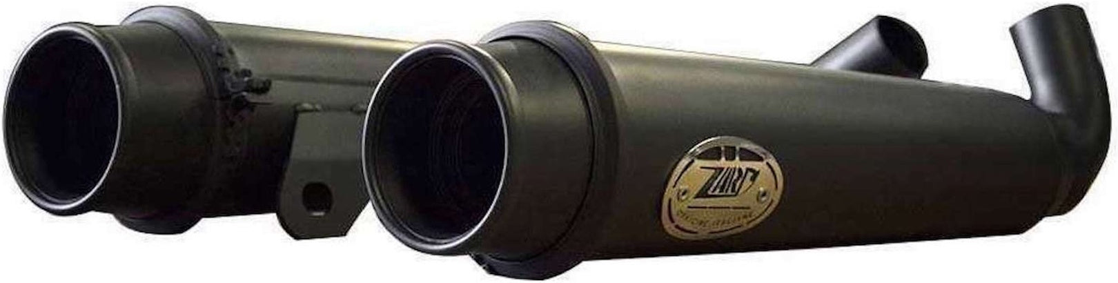 Exhaust Tip Without Sound Certification Steel Black - Zard Compatible With Triumph Street Twin 900 (2016-2020)