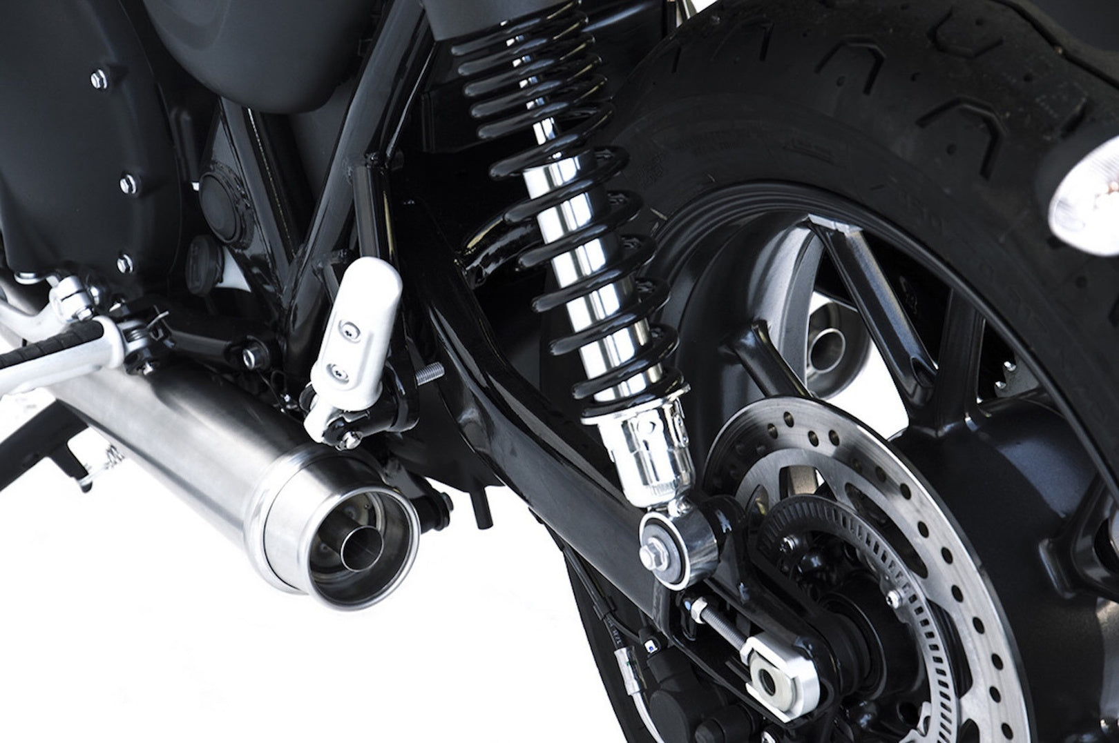Exhaust Tip Without Sound Certification Stainless Steel - Zard Compatible With Triumph Street Twin 900 (2016-2020)
