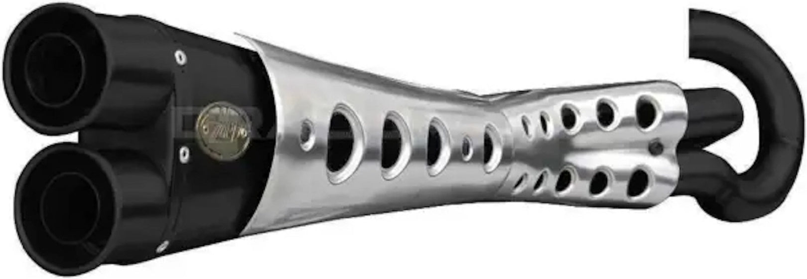 Complete Exhaust System Without Catalytic Converter And Without Sound Certification Special Edition Stainless Steel - Zard Compatible With Triumph Scrambler 900 (2017-2023)