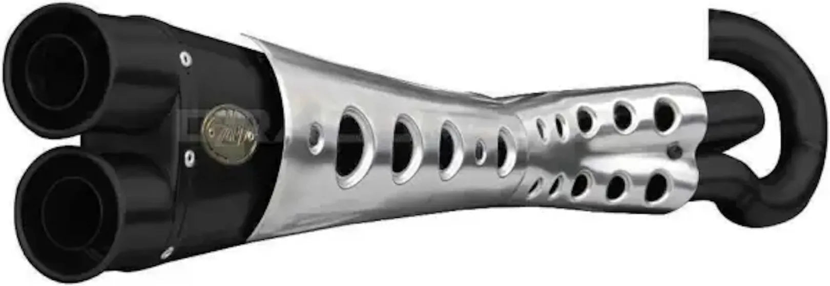 Complete Exhaust System Without Catalytic Converter And Without Sound Certification Special Edition Stainless Steel - Zard Compatible With Triumph Scrambler 900 (2017-2023)