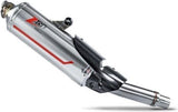 Exhaust Tip Without Sound Certification Sabbia Stainless Steel - Zard Compatible With Triumph Tiger 1200 (2022-2023)