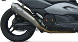 Complete Exhaust System Without Catalytic Converter And Without Sound Certification Conical Titanium - Zard Compatible With Yamaha T-Max 500 (2004-2007)