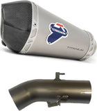 Complete Exhaust System Without Sound Certification Relevance Titanium Carbon Cap - Termignoni Compatible With Honda Cbr 1000 (2017-2019)
