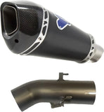 Exhaust Tip Without Sound Certification Relevance Titanium Black Carbon Cap - Termignoni Compatible With Bmw S 1000 Rr (2019-2021)