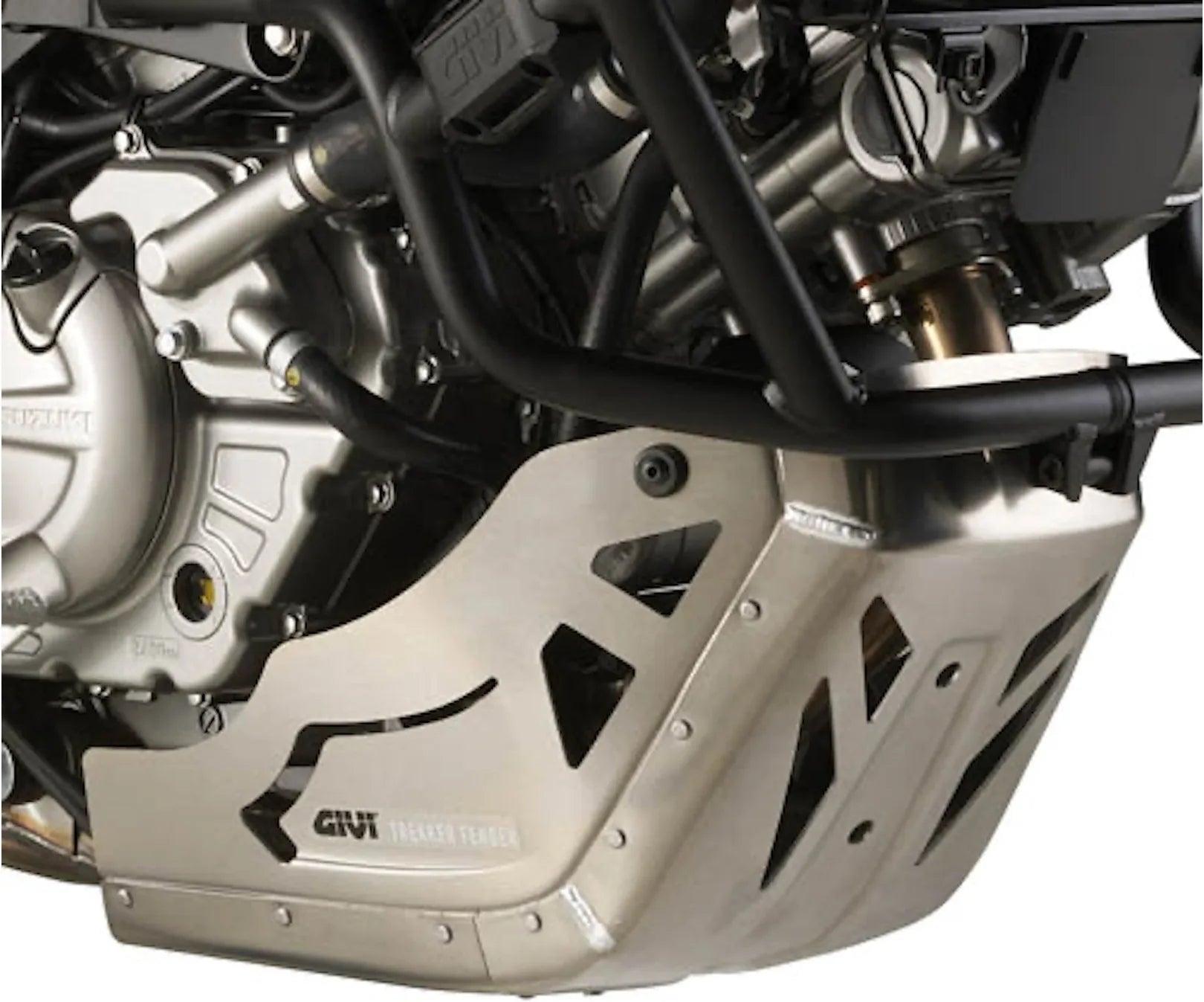 Aluminium Oil Carter Protector Aluminium - Givi Compatible With Suzuki Dl 650 V-Strom L2 L3 L4 L5 L6 (2011-2016)