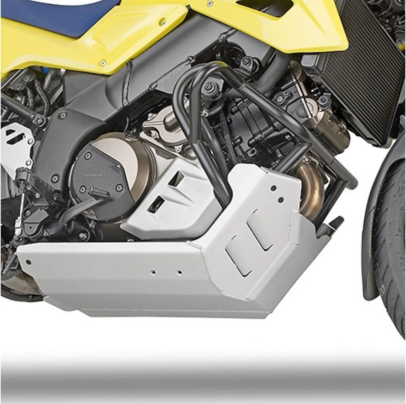 Aluminium Oil Carter Protector Aluminium - Givi Compatible With Suzuki V-Strom 1050 Xt - Se (2020-2024)
