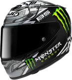 Full-Face Motorcycle Helmet Hjc Rpha 12 P.I.M. Evo (Carbon-Aramid/Fiberglass/Natural Fiber) Mc5 Quartararo Replica Size 06 Xs