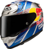 Full-Face Motorcycle Helmet Hjc Rpha 12 P.I.M. Evo (Carbon-Aramid/Fiberglass/Natural Fiber) Mc21 Red Bull Austin Gp 2 Size 05 Xxs