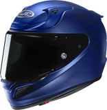 Full-Face Motorcycle Helmet Hjc Rpha 12 P.I.M. Evo (Carbon-Aramid/Fiberglass/Natural Fiber) Semi Flat Metallic Blue Size 09 L
