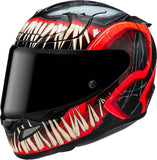 Full-Face Motorcycle Helmet Hjc Rpha 12 P.I.M. Evo (Carbon-Aramid/Fiberglass/Natural Fiber) Mc1Sf Venom 3 Marvel Size 08 M
