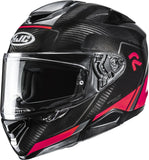 Full-Face Motorcycle Helmet Hjc Rpha 72 Carbon Carbon Fiber (P.I.M. Plus Carbon) Mc1 Fynex Size 09 L