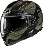 Flip-Up Motorcycle Helmet Hjc Rpha 91 P.I.M. Evo (Carbon-Aramid/Fiberglass/Natural Fiber) Mc7 Blat Size 08 M