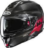 Flip-Up Motorcycle Helmet Hjc Rpha 91 Carbon P.I.M. Evo Carbon (Carbon Fiber) Mc1 Elig Size 06 Xs