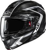 Flip-Up Motorcycle Helmet Hjc Rpha 91 Carbon P.I.M. Evo Carbon (Carbon Fiber) Mc5 Lagos Size 11 Xxl