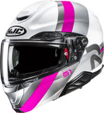 Flip-Up Motorcycle Helmet Hjc Rpha 91 P.I.M. Evo (Carbon-Aramid/Fiberglass/Natural Fiber) Mc8 Fensh Size 06 Xs