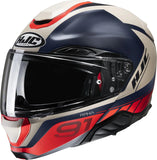 Flip-Up Motorcycle Helmet Hjc Rpha 91 P.I.M. Evo (Carbon-Aramid/Fiberglass/Natural Fiber) Mc1Sf Rafino Size 07 S