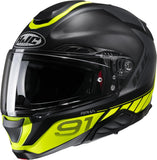 Flip-Up Motorcycle Helmet Hjc Rpha 91 P.I.M. Evo (Carbon-Aramid/Fiberglass/Natural Fiber) Mc3Hsf Rafino Size 06 Xs