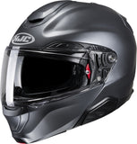 Flip-Up Motorcycle Helmet Hjc Rpha 91 P.I.M. Evo (Carbon-Aramid/Fiberglass/Natural Fiber) Semi Flat Anthracite Size 06 Xs