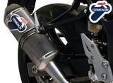 Exhaust Tip With Noise Certification Relevance Poppy Carbon Cap - Termignoni Compatible With Suzuki Gsr 750 (2011-2019)