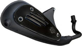 Complete Exhaust System Without Catalytic Converter And Without Sound Certification Lv One Evo Steel Black Carbon Fiber End Cap - Leovince Compatible With Yamaha Xp 560 T-Max Tech Max (2020-2024)