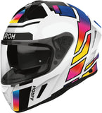 Full-Face Motorcycle Helmet Airoh Spark 2 - Sp2L38 Thermoplastic Hrt Rainbow Gloss Lively Size S