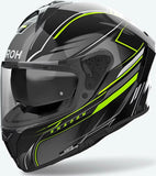 Full-Face Motorcycle Helmet Airoh Spark 2 - Sp2Sh31 Thermoplastic Hrt Gloss Yellow Shadow Size S