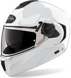 Flip-Up Motorcycle Helmet Airoh Specktre - Spec14 Thermoplastic Hrt Gloss White Color Size Xs