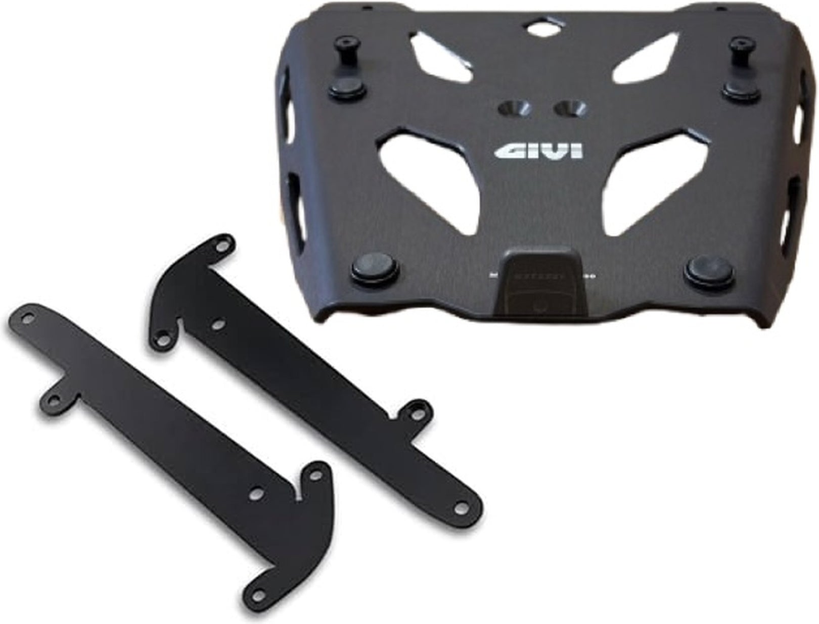 Rear Rack In Aluminium For Monokey Top-Case Aluminium - Givi Compatible With Moto Guzzi Stelvio 1000 (2024)