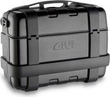 Monokey Trekker Black Aluminium Top Case - 33 Lt 6Kg Trekker Aluminium - Givi Compatible With Bmw R 1250 Gs (2019-2023)