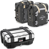 Trekker Canyon Top Case + Side Bags - 103 Lt Trekker Canyon Technopolymer - Givi Compatible With Honda Cb 650 R (2021-2023)