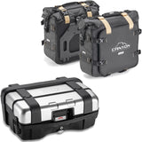 Trekker Canyon Top Case + Side Bags - 83 Lt Trekker Canyon Technopolymer - Givi Compatible With Suzuki Gsr 600 (2006-2011)