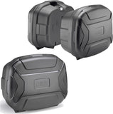 Trekker Lite Black Top Case + Side Cases - 105 Lt Trekker Lite Technopolymer - Givi Compatible With Benelli Trk 702 X (2023-2024)