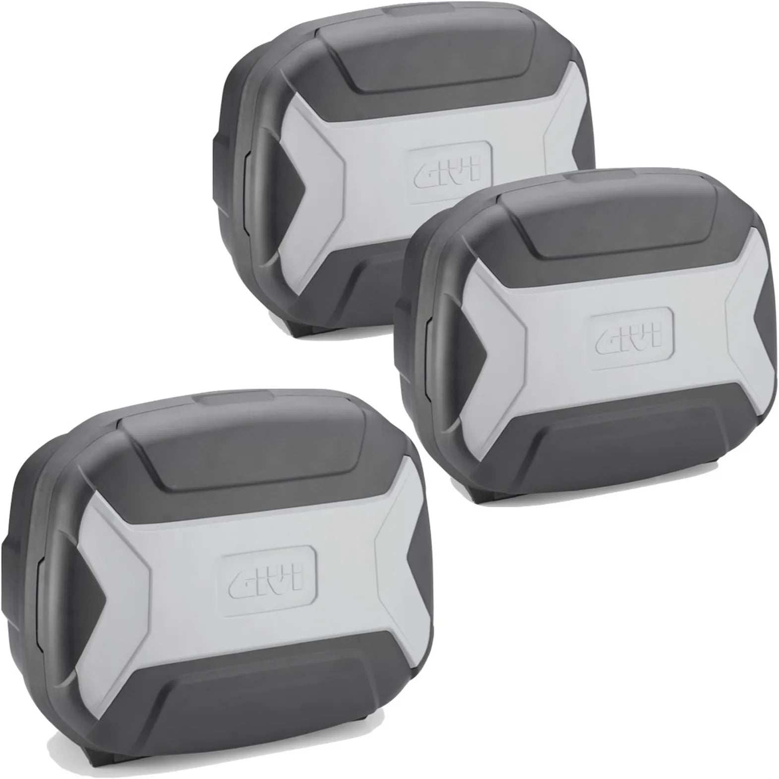 Trekker Lite Grigio Top Case + Side Cases - 105 Lt Trekker Lite Technopolymer - Givi Compatible With Benelli Trk 702 (2023-2024)