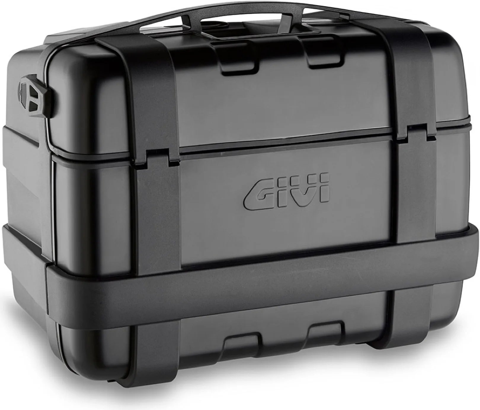 Monokey Trekker Black Aluminium Top Case - 46 Lt Trekker Aluminium - Givi Compatible With Honda Forza 750 (2025)