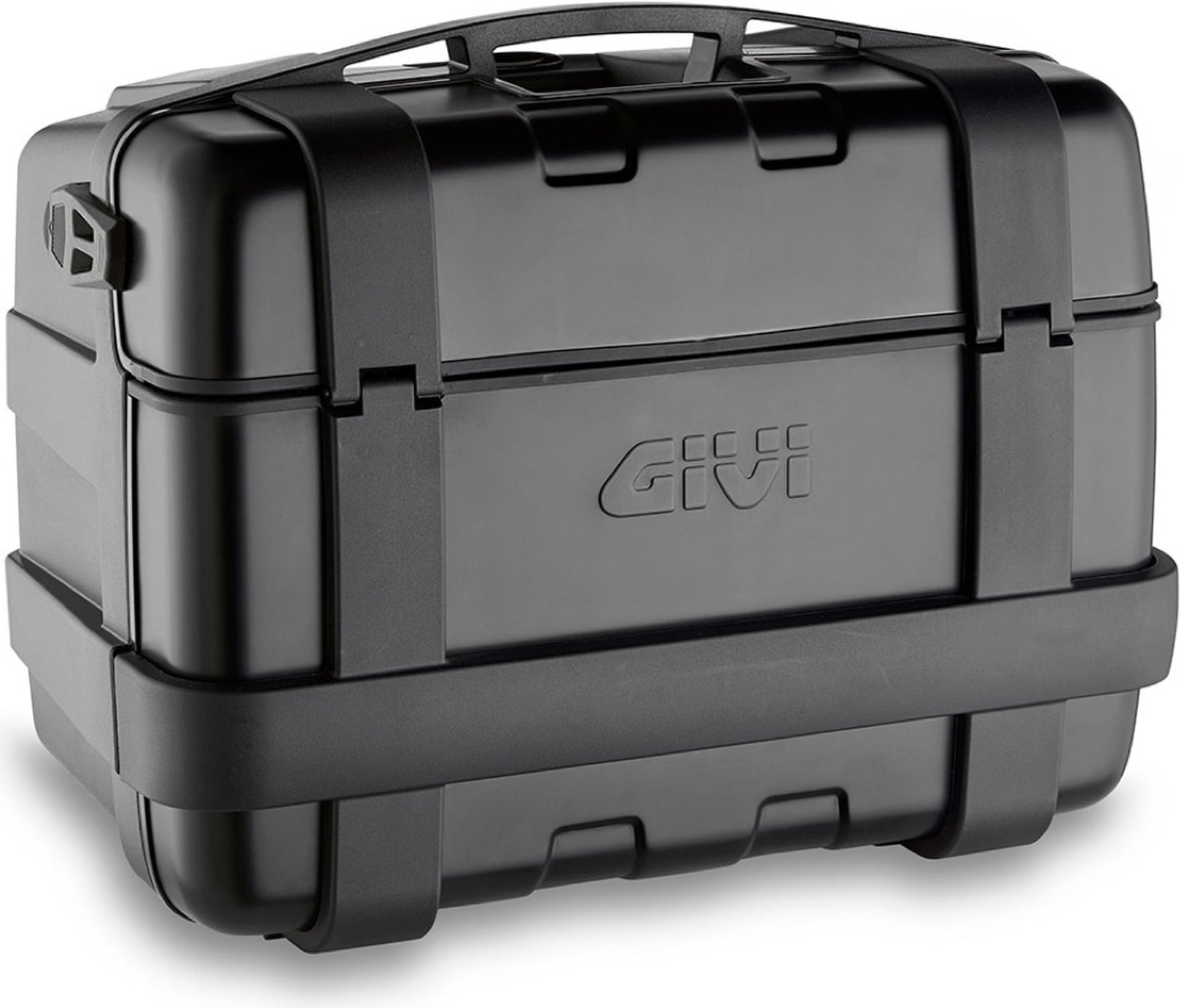 Monokey Trekker Black Aluminium Top Case - 46 Lt Trekker Aluminium - Givi Compatible With Niu Nqix 150 - 300 (2025)