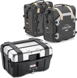 Trekker Canyon Top Case + Side Bags - 116 Lt Trekker Canyon Technopolymer - Givi Compatible With Yamaha Fz-6 - Fazer (2004-2006)