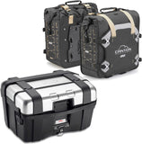 Trekker Canyon Top Case + Side Bags - 116 Lt Trekker Canyon Technopolymer - Givi Compatible With Honda Nc 700 X (2012-2013)