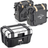Trekker Canyon Top Case + Side Bags - 96 Lt Trekker Canyon Technopolymer - Givi Compatible With Yamaha Mt-07 (2021-2024)
