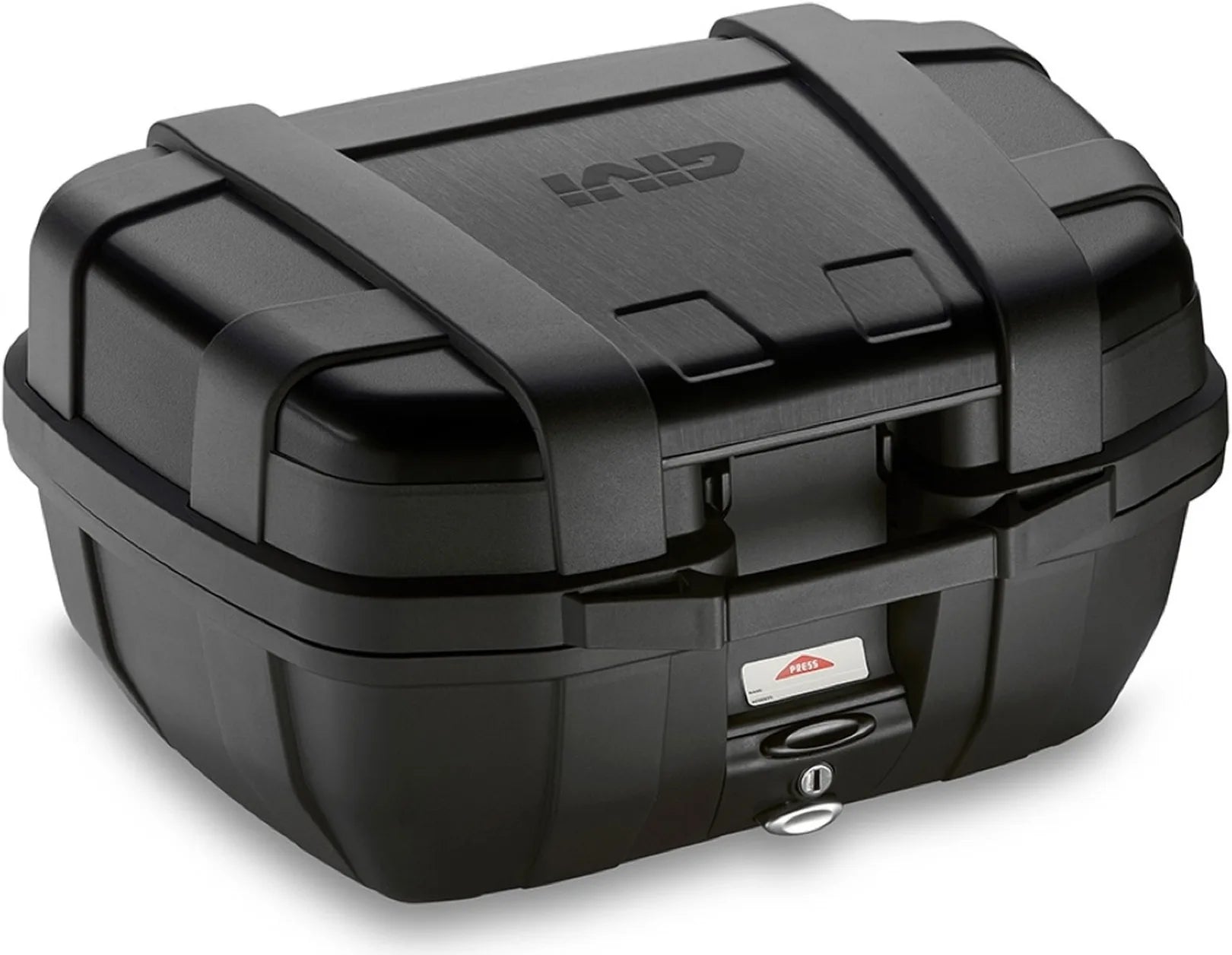 Monokey Trekker Lite Black Top Case - 52 Lt Trekker Lite Technopolymer - Givi Compatible With Ktm 890 Adventure (2023-2025)