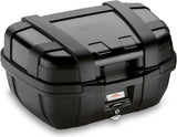 Monokey Trekker Black Aluminium Top Case - 52 Lt Trekker Aluminium - Givi Compatible With Ktm 790 Duke (2018-2020)
