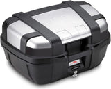 Monokey Trekker Aluminium Top Case - 52 Lt Trekker Aluminium - Givi Compatible With Ktm 390 Adventure (2020-2024)