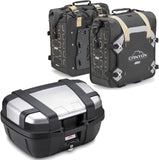 Trekker Canyon Top Case + Side Bags - 122 Lt Trekker Canyon Technopolymer - Givi Compatible With Yamaha Fz-6 - Fazer (2004-2006)