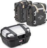 Trekker Canyon Top Case + Side Bags - 122 Lt Trekker Canyon Technopolymer - Givi Compatible With Honda Nc 750 S - Dct (2014-2015)