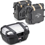 Trekker Canyon Top Case + Side Bags - 102 Lt Trekker Canyon Technopolymer - Givi Compatible With Yamaha Fz-6 - Fazer (2004-2006)