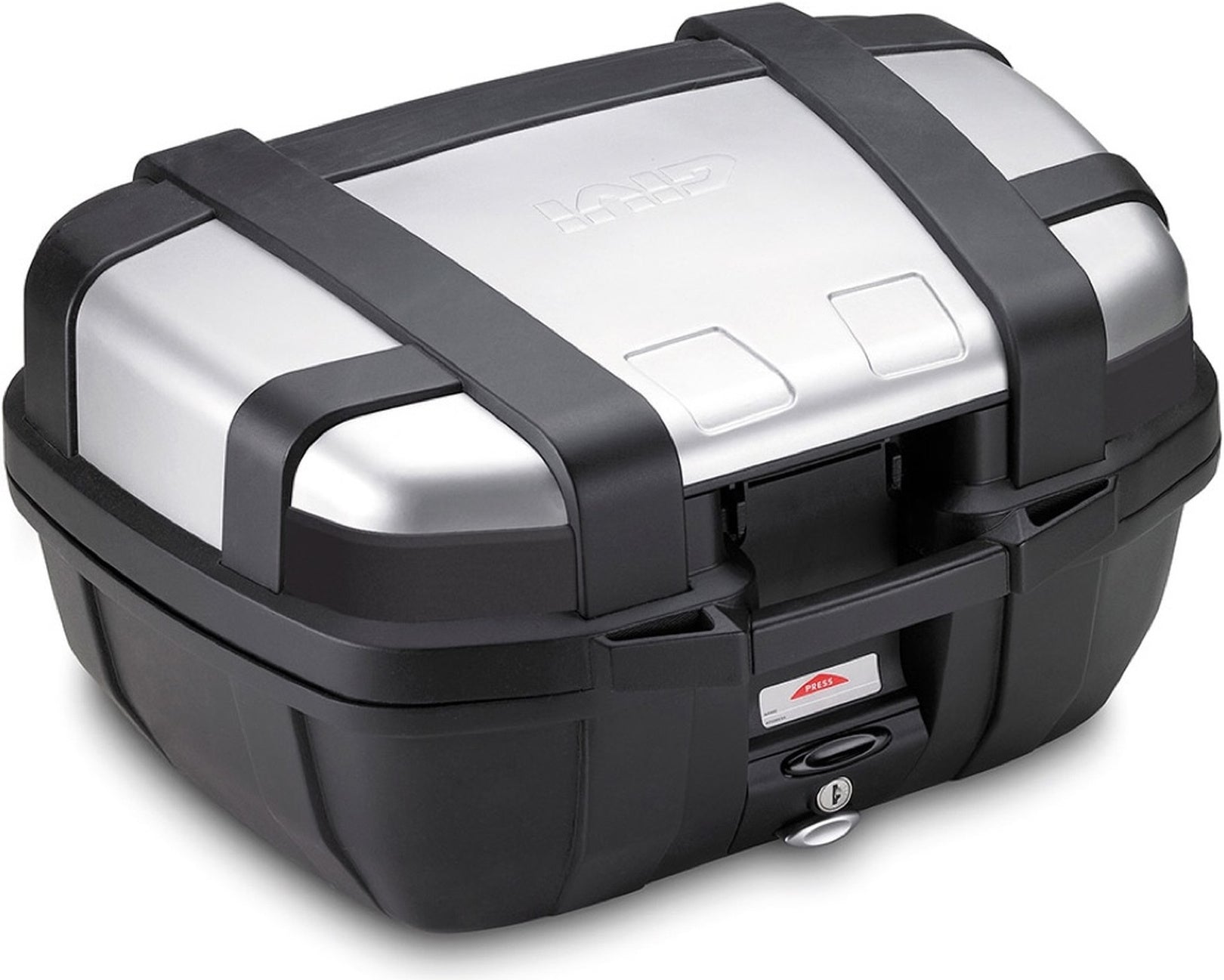 Monokey Trekker Aluminium Top Case - 52 Lt 6Kg Trekker Aluminium - Givi Compatible With Kove Moto 510 X (2024)