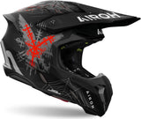 Off-Road Motorcycle Helmet Airoh Twist 3 - Tw3A35 Thermoplastic Hrt Matte Arcade Size Xxl