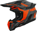 Off-Road Motorcycle Helmet Airoh Twist 3 - Tw3Di32 Thermoplastic Hrt Matte Orange Dynasty Size S