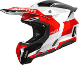 Off-Road Motorcycle Helmet Airoh Twist 3 - Tw3F55 Thermoplastic Hrt Gloss Red Fancy Size M