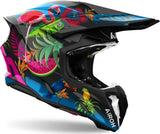 Off-Road Motorcycle Helmet Airoh Twist 3 - Tw3Tam35 Thermoplastic Hrt Gloss Amazonia Size S